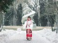 唐褙子汉服冬季穿搭，唐褙子汉服怎么穿